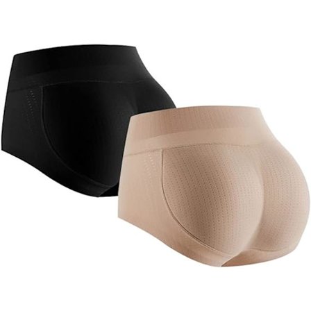 2PCS Push Up Butt Underwear, Slimming Tummy Control Panties, Shap