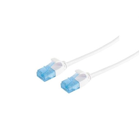 OEM Patchkabel RJ45 UTP(U/UTP). 7m weiss, CAT6, PVC, slimline d=3,5mm,