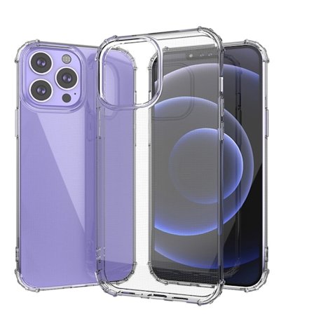 Blødt stødsikkert cover til iPhone 13 Pro Max - Klar