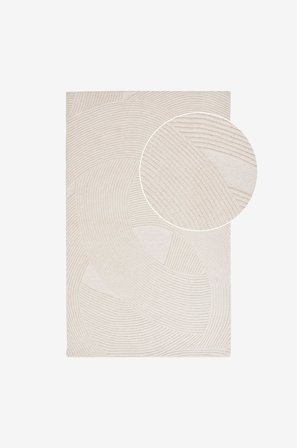 House Nordic - Matto Pune - Valkoinen - Villamatot - 200X300 - - Homeroom