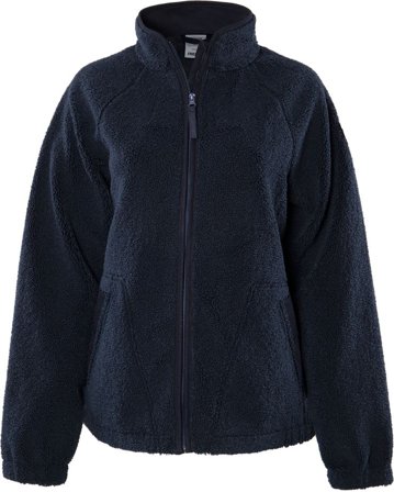 Arbetskläder Fristads Outdoor Dam Copper pile jacka, dam, Mörk marinblå