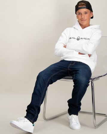 Sail Racing JR BOWMAN HOOD Wit Hoodies Jongens - Kids Brand Store