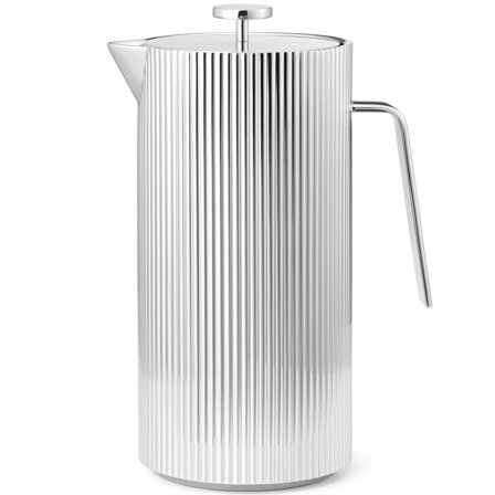 Georg jensen Bernadotte fransk stempelkanne, 1 liter' - 'Rustfritt stål