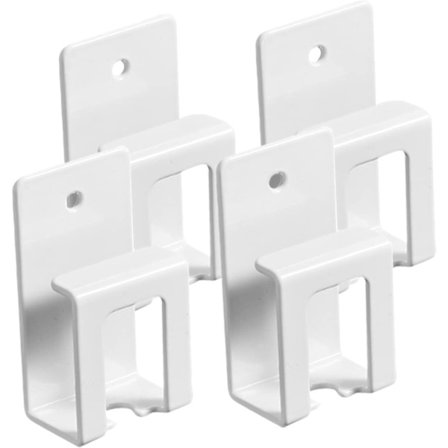 4 stk. Tandbørsteholder Vægmonteret Elektronisk Kroge Børst Tænder Krus Elektrisk Tandbørste (Hvide Elskere)