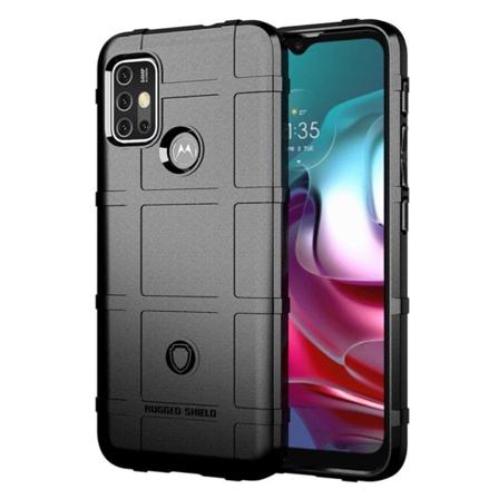 Rugged Shield Etui Motorola Moto G30 / G10 - Sort Black