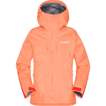 Norrøna Women's Trollveggen Gore-Tex Pro Light Jacket Women shell jackets Orange S