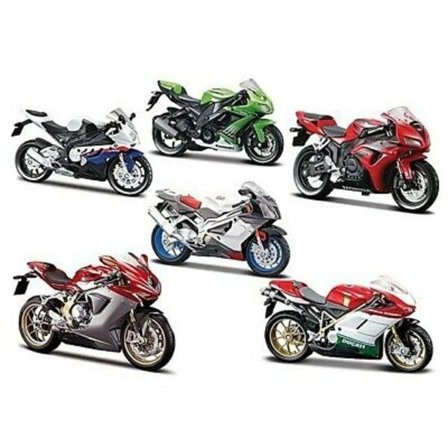 Maisto Moottoripyörä 1:18, 1 kpl