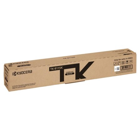 KYOCERA Toner TK-8115BK Svart - Lyreco - Toner och bläck - Tonerkassetter - Toner Kyocera