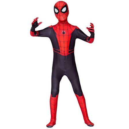 Spider-Man langt hjemmefra Spiderman Cosplay Jumpsuit Børn Voksne