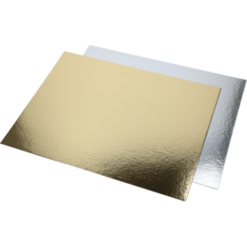 Kakebrett Gull/Sølv 35x55cm