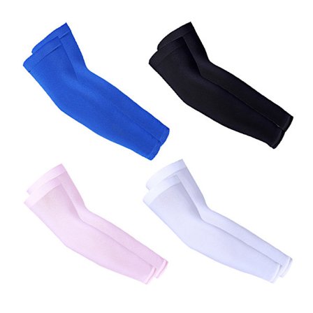 4 stk Anti-UV kompresjonsermer for menn og kvinner - Sommersol