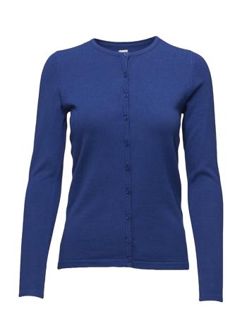 A8661, Milasz R-Neck Cardigan Strikkegenser Cardigan Blå Saint Tropez