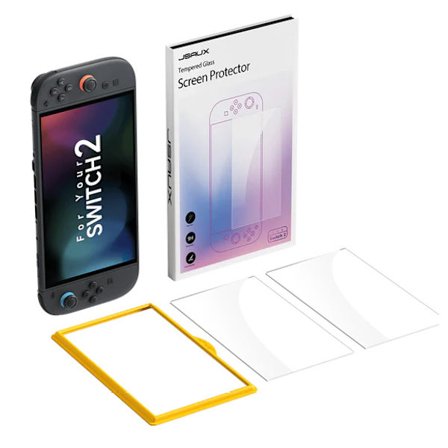 JSAUX 9H HD härdat displayskyddsglas för NINTENDO SWITCH 2
