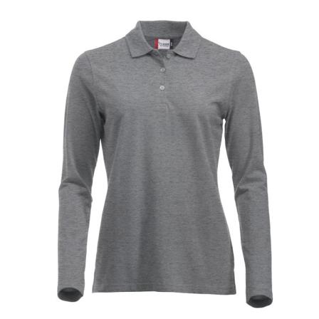 Clique Dam/dam Classic Marion Melange Långärmad Polo S