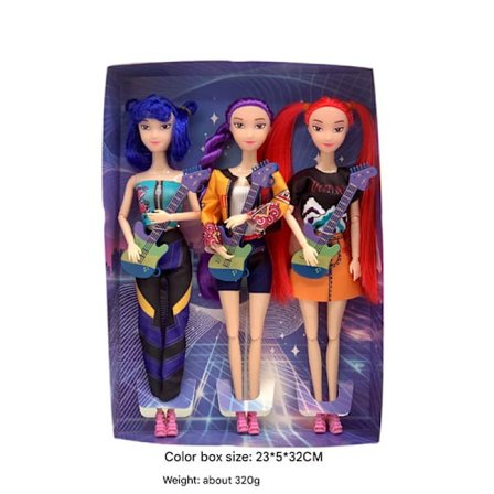 Kpop Devil Hunter-docka - Rumi Mira Zoey animefigur, Barbiedockset, en present till flickor.