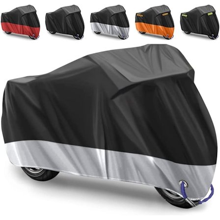 Motorcykelovertræk 245 X 105 X 125CM(Sølv) Motorcykelovertræk Vand