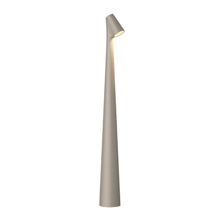 Elegant Slim Conical Stem Table Lamp Portable Dimmable Led Sculpting Light Dec Dd. [DB]