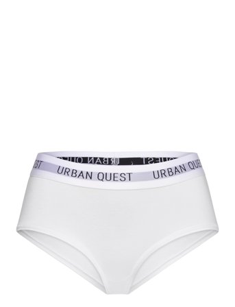 URBAN QUEST 3-Pack Women Bamboo Hipster Panty - White - S