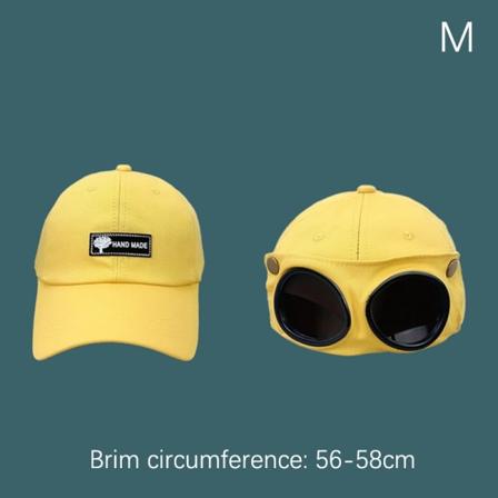 Brillekasket til mænd Solbrillekasket Wild cap - Perfet Yellow M