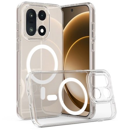 SKALO OnePlus 15 Transparent TPU Cover - Gennemsigtig