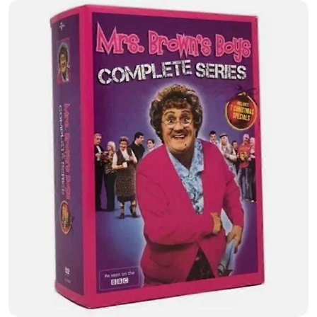 Mrs. Brown's Boys Komplett TV-serie DVD 8-Disc engelsk version Box Set