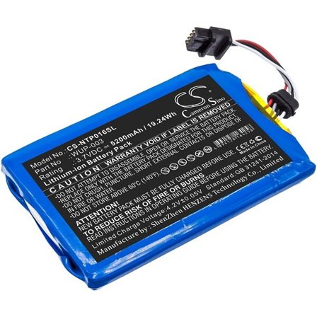 Batteri till Spelkonsol för Nintendo Wii U GamePad WUP-003