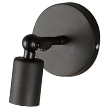 E27 Eurooppalainen antiikkinen seinävalaisin Yksipää yksinkertainen yöpöytävalaisin Pohjoismainen taottu rauta seinävalaisin Baari Käytävävalaisin, 