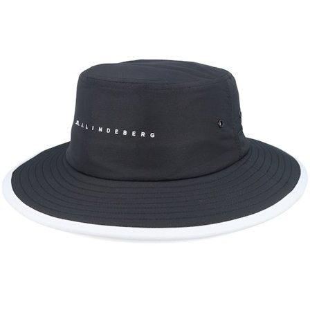J.Lindeberg - Schwarz Bucket Hut - Danny Hat Black Bucket @ Hatstore