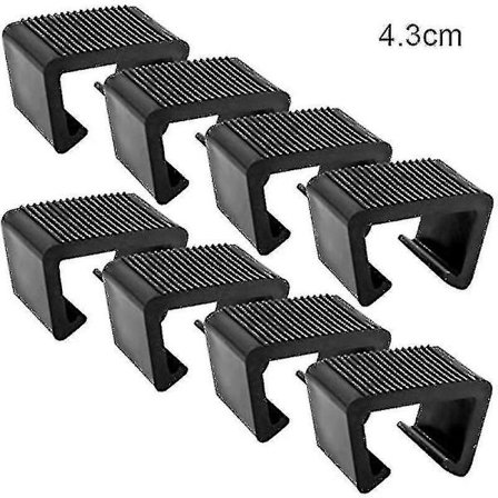 Utendørs Rattan Møbelklemme - Holdbar Festeklips for Sofaer i Kurvflett