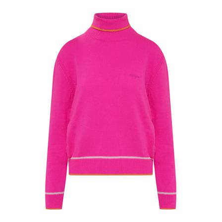 Msgm Turtlenecks Pink, Dame Rullekraver