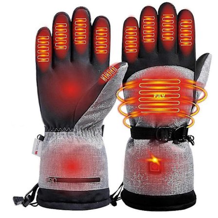 Elektriske Vinter Skihandsker med Varme Udendørs Klatring Cykelhandsker med Varme