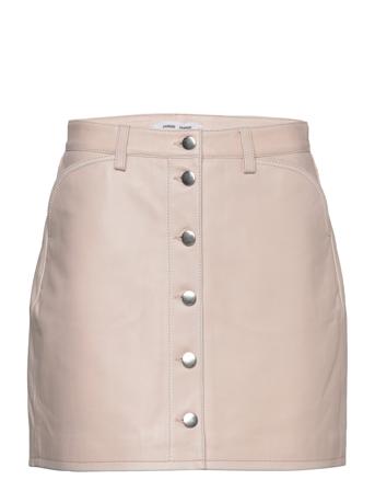 Norma Skirt 14594 Kort Skjørt Creme Samsøe Samsøe*Betinget Tilbud