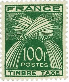 Frankrig 1946-1955 - YT TX89 - Portomærker - Ubrugt