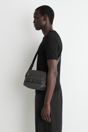 COS Men's Transit Crossbody Bag - Nylon in Grey