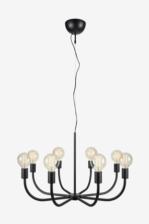 Markslöjd - Riippuvalaisin AMISTOSO 8 L - Musta - Riippuvalaisimet - - Homeroom