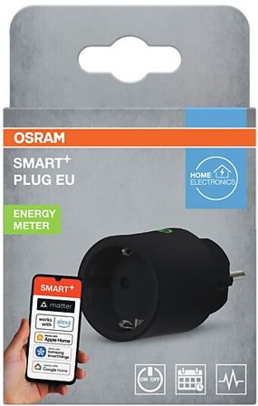 OSRAM Smart Plugg wifi matter Innendørs Sort