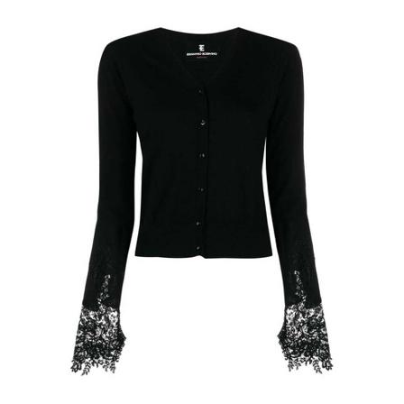 Ermanno Scervino Cardigans Sort, Dame