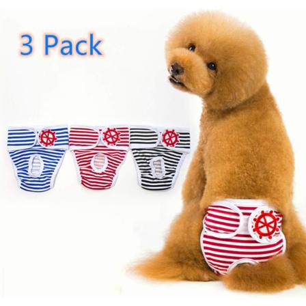 Genanvendelige hundetrusser til menstruation