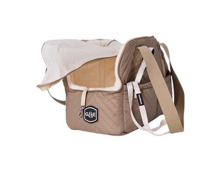 Gustaf och Evita - ComfortCuddle bæreveske, 38x20x28cm, Beige - Hund - Hundebur & transportvesker - Hundevesker & ryggsekker - ZOO.no