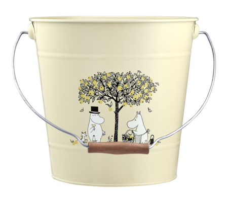 Mummi Vaskebøtte Stål Epler 10ltr