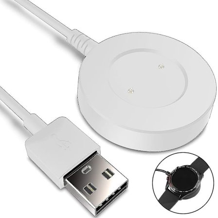 Trådløs magnetisk oplader kompatibel med udskiftning af ladekabel Holder kompatibel med Huawei Gt 2 Gt Active Smartwatch