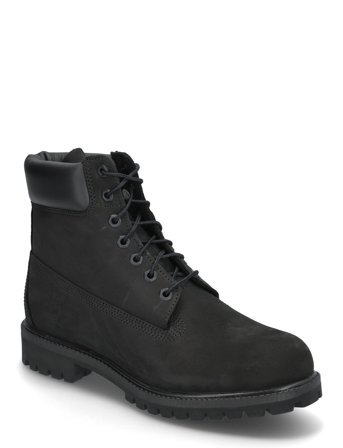 Timberland 6 Inch Lace Up Waterproof Boot - Black - 46
