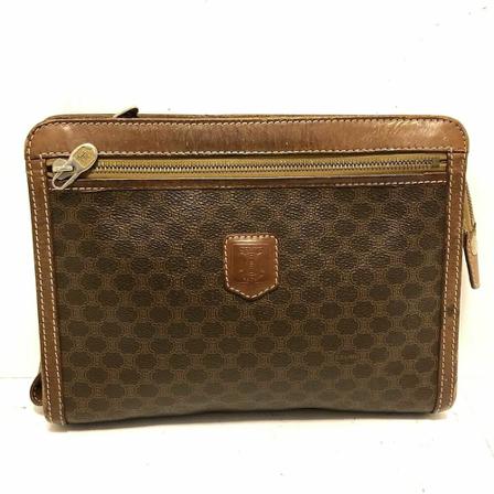 Celine Vintage Clutches , Bruin , unisex , Maat: ONE Size Vintage Tassen