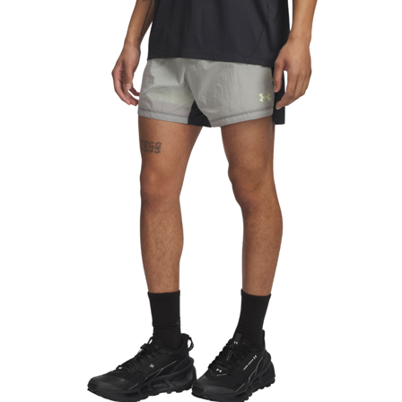 Under Armour UA M's Trail Run 5' Lined Short Titanium