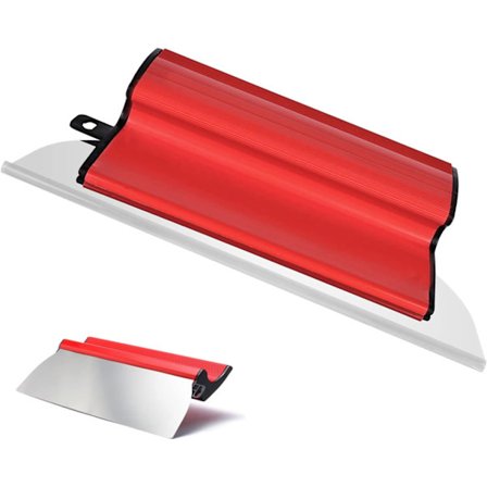 Overfladeglittebræt Professionelt Rustfrit Stål, Aicarynic Værktøj til Vægge Puds Finish Glittebrætter