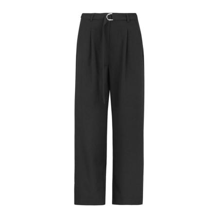 Soft Rebels, Wide Trousers Zwart, Dames, Maat:S