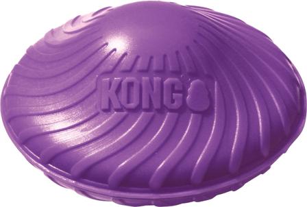 Kong - Squeezz Orbitz Aucer Mix koiranlelu - S/M
