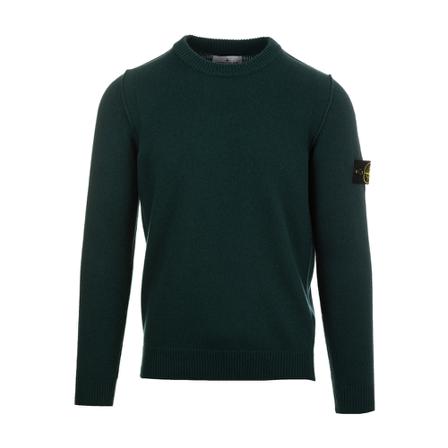 Stone Island, Round-neck Knitwear Zielony, Mężczyzna, Rozmiar: S