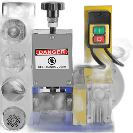 Elektrisk Kabel Afskallingsmaskine - Automatisk Kabelstripper 1,5-25 mm