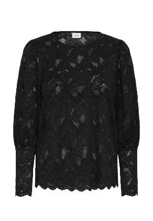 Fransa MIRABELLA BL 2 Shirt Skjortor Dam Svart XS